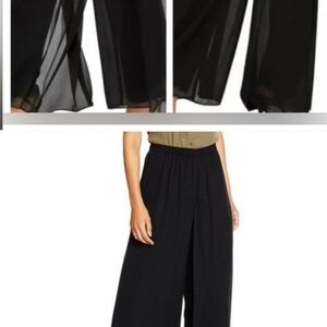 Adrianna Papell Black Palazzo Pants.